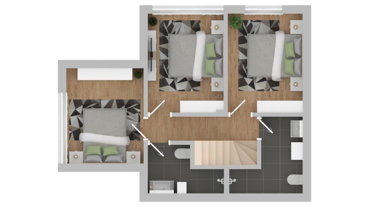 Villa Solis Lacus Modern Apartment - Private Heated Pool - Smart Tv Sky X - Free Parking Njivice Dış mekan fotoğraf
